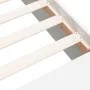 White engineered wood bed frame 90x190 cm by vidaXL, Beds and slatted bases - Ref: Foro24-3280615, Price: 104,57 €, Discount: %