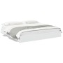 White engineered wood bed frame with drawers 200x200 cm by vidaXL, Beds and slatted bases - Ref: Foro24-3280629, Price: 189,6...