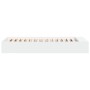 Estructura de cama madera de ingeniería blanca 75x190 cm de vidaXL, Camas y somieres - Ref: Foro24-3280622, Precio: 104,25 €,...