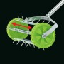 Draper Tools Aireador de césped de rodillo con pinchos verde
