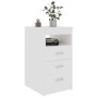 Kommode aus Sperrholz weiß 40x50x76 cm von vidaXL, Schließfächer und Lagerschränke - Ref: Foro24-801805, Preis: 77,65 €, Raba...