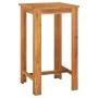 Gartentisch und Hocker 3 Stück Akazienholz PE Rattan grau von vidaXL, Gartensets - Ref: Foro24-3295263, Preis: 263,51 €, Raba...