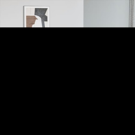 Estructura de cama sin colchón cuero sintético gris 90x200 cm