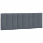 Bett mit dunkelgrauer Samtmatratze 140x200 cm von vidaXL, Betten und Lattenroste - Ref: Foro24-3208599, Preis: 392,81 €, Raba...