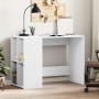Weißer Schreibtisch aus Holzwerkstoff, 102 x 50 x 75 cm von vidaXL, Schreibtische - Ref: Foro24-840541, Preis: 74,19 €, Rabat...
