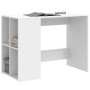 Escritorio de madera de ingeniería blanco 102x50x75 cm de vidaXL, Escritorios - Ref: Foro24-840541, Precio: 74,19 €, Descuent...