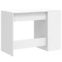 Weißer Schreibtisch aus Holzwerkstoff, 102 x 50 x 75 cm von vidaXL, Schreibtische - Ref: Foro24-840541, Preis: 73,22 €, Rabat...