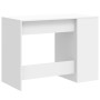 Weißer Schreibtisch aus Holzwerkstoff, 102 x 50 x 75 cm von vidaXL, Schreibtische - Ref: Foro24-840541, Preis: 74,19 €, Rabat...