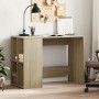 Schreibtisch aus Sonoma-Eichenholzwerkstoff, 102 x 50 x 75 cm von vidaXL, Schreibtische - Ref: Foro24-840543, Preis: 76,77 €,...