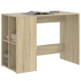 Escritorio de madera de ingeniería roble Sonoma 102x50x75 cm de vidaXL, Escritorios - Ref: Foro24-840543, Precio: 76,77 €, De...
