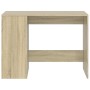 Schreibtisch aus Sonoma-Eichenholzwerkstoff, 102 x 50 x 75 cm von vidaXL, Schreibtische - Ref: Foro24-840543, Preis: 76,77 €,...