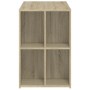 Escritorio de madera de ingeniería roble Sonoma 102x50x75 cm de vidaXL, Escritorios - Ref: Foro24-840543, Precio: 76,77 €, De...