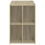Schreibtisch aus Sonoma-Eichenholzwerkstoff, 102 x 50 x 75 cm von vidaXL, Schreibtische - Ref: Foro24-840543, Preis: 75,81 €,...