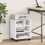 Druckerständer mit Rollen weiß 41x32x48 cm von vidaXL, Drucker unterstützt - Ref: Foro24-840618, Preis: 40,17 €, Rabatt: %