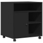 Druckerständer mit Rollen schwarz 60x50x67 cm von vidaXL, Drucker unterstützt - Ref: Foro24-840626, Preis: 111,73 €, Rabatt: %
