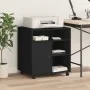 Printer stand with wheels black 60x50x67 cm by vidaXL, Printer supports - Ref: Foro24-840626, Price: 109,18 €, Discount: %