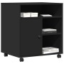 Druckerständer mit Rollen schwarz 60x50x67 cm von vidaXL, Drucker unterstützt - Ref: Foro24-840626, Preis: 111,73 €, Rabatt: %
