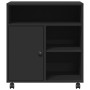 Druckerständer mit Rollen schwarz 60x50x67 cm von vidaXL, Drucker unterstützt - Ref: Foro24-840626, Preis: 111,73 €, Rabatt: %