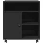 Printer stand with wheels black 60x50x67 cm by vidaXL, Printer supports - Ref: Foro24-840626, Price: 109,18 €, Discount: %