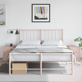 Nightstands 2 units pink steel 34.5x39x44 cm by vidaXL, Nightstands - Ref: Foro24-841622, Price: 92,99 €, Discount: %