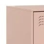 Mesitas de noche 2 unidades acero rosa 34,5x39x44 cm de vidaXL, Mesitas de noche - Ref: Foro24-841622, Precio: 92,09 €, Descu...