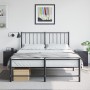 Mesitas de noche 2 unidades acero negro 34,5x39x44 cm de vidaXL, Mesitas de noche - Ref: Foro24-841620, Precio: 88,69 €, Desc...