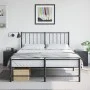 Mesitas de noche 2 unidades acero negro 34,5x39x44 cm de vidaXL, Mesitas de noche - Ref: Foro24-841620, Precio: 87,39 €, Desc...