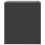 Mesitas de noche 2 unidades acero negro 34,5x39x44 cm de vidaXL, Mesitas de noche - Ref: Foro24-841620, Precio: 88,69 €, Desc...