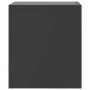 Mesitas de noche 2 unidades acero negro 34,5x39x44 cm de vidaXL, Mesitas de noche - Ref: Foro24-841620, Precio: 87,39 €, Desc...