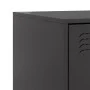 Mesitas de noche 2 unidades acero negro 34,5x39x44 cm de vidaXL, Mesitas de noche - Ref: Foro24-841620, Precio: 87,39 €, Desc...