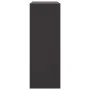 Sideboard aus schwarzem Stahl, 67 x 39 x 107 cm von vidaXL, Sideboards - Ref: Foro24-841655, Preis: 134,95 €, Rabatt: %