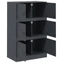 Anthracite steel sideboard 67x39x107 cm by vidaXL, Sideboards - Ref: Foro24-841657, Price: 145,32 €, Discount: %