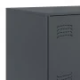 Anthracite steel sideboard 67x39x107 cm by vidaXL, Sideboards - Ref: Foro24-841657, Price: 145,32 €, Discount: %