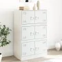 Weißes Sideboard aus Stahl, 67 x 39 x 107 cm von vidaXL, Sideboards - Ref: Foro24-841660, Preis: 143,16 €, Rabatt: %