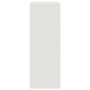Aparador de acero blanco 67x39x107 cm de vidaXL, Aparadores - Ref: Foro24-841660, Precio: 144,64 €