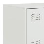 Weißes Sideboard aus Stahl, 67 x 39 x 107 cm von vidaXL, Sideboards - Ref: Foro24-841660, Preis: 144,72 €, Rabatt: %