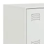 White steel sideboard 67x39x107 cm by vidaXL, Sideboards - Ref: Foro24-841660, Price: 128,87 €, Discount: %