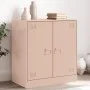 Rosa Stahl-Sideboard 67x39x73 cm von vidaXL, Sideboards - Ref: Foro24-841674, Preis: 92,81 €, Rabatt: %