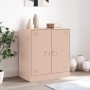 Aparador de acero rosa 67x39x73 cm de vidaXL, Aparadores - Ref: Foro24-841674, Precio: 93,68 €, Descuento: %