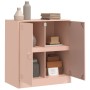 Aparador de acero rosa 67x39x73 cm de vidaXL, Aparadores - Ref: Foro24-841674, Precio: 93,68 €, Descuento: %