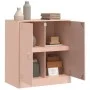 Aparador de acero rosa 67x39x73 cm de vidaXL, Aparadores - Ref: Foro24-841674, Precio: 92,81 €, Descuento: %