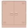 Rosa Stahl-Sideboard 67x39x73 cm von vidaXL, Sideboards - Ref: Foro24-841674, Preis: 92,81 €, Rabatt: %