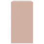 Aparador de acero rosa 67x39x73 cm de vidaXL, Aparadores - Ref: Foro24-841674, Precio: 93,68 €, Descuento: %