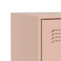 Rosa Stahl-Sideboard 67x39x73 cm von vidaXL, Sideboards - Ref: Foro24-841674, Preis: 92,81 €, Rabatt: %