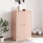 Aparador de acero rosa 67x39x107 cm de vidaXL, Aparadores - Ref: Foro24-841662, Precio: 126,53 €, Descuento: %