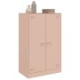Aparador de acero rosa 67x39x107 cm de vidaXL, Aparadores - Ref: Foro24-841662, Precio: 126,53 €, Descuento: %