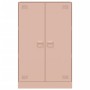 Aparador de acero rosa 67x39x107 cm de vidaXL, Aparadores - Ref: Foro24-841662, Precio: 126,53 €, Descuento: %