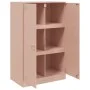 Rosa Stahl-Sideboard 67x39x107 cm von vidaXL, Sideboards - Ref: Foro24-841662, Preis: 125,51 €, Rabatt: %