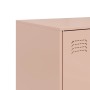 Aparador de acero rosa 67x39x107 cm de vidaXL, Aparadores - Ref: Foro24-841662, Precio: 126,53 €, Descuento: %