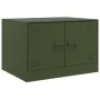 Olive green steel coffee table 67x50x44 cm by vidaXL, Coffee table - Ref: Foro24-841731, Price: 70,59 €, Discount: %